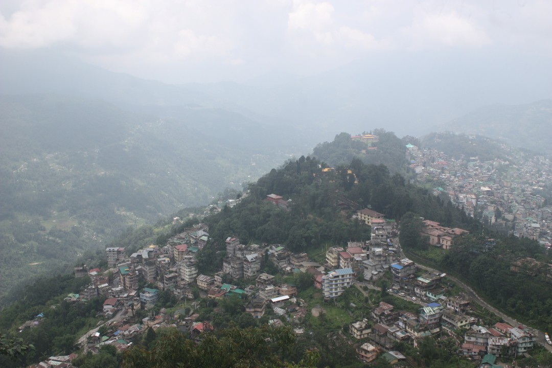 Vue sur Gangtok